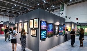 120 galeri, bin 600 sanatçı aynı çatı altında