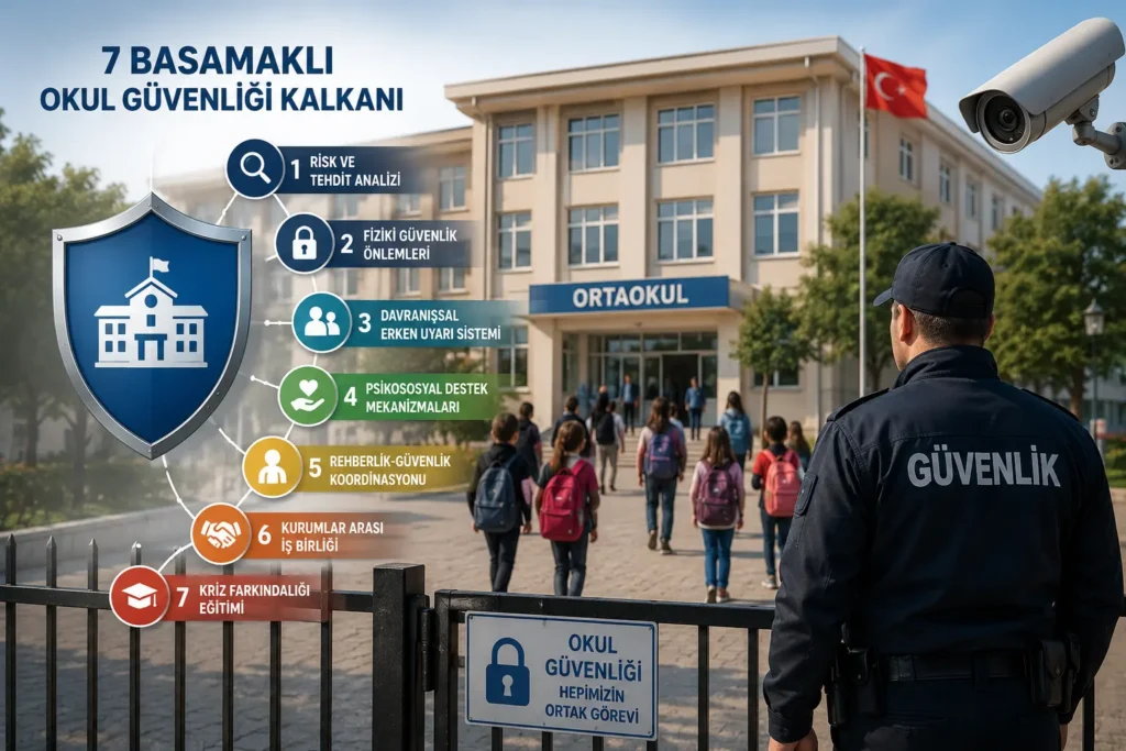 Bakan Mustafa Çiftçi: “7 Basamaklı Okul Güvenliği Kalkanı’nı Hayata Geçiriyoruz”