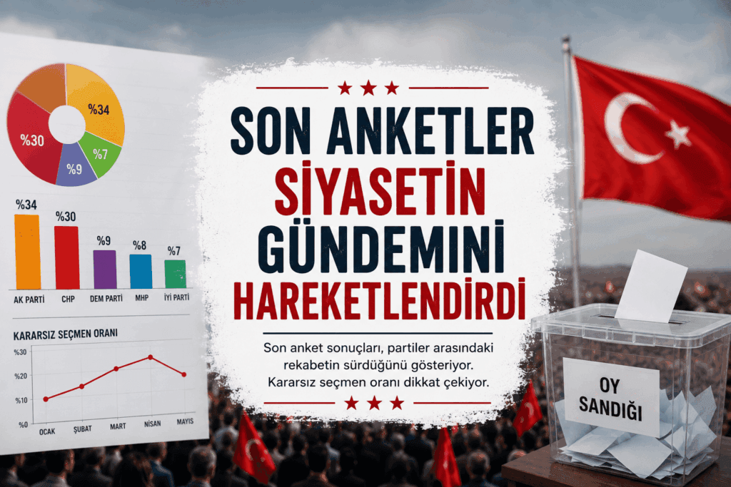 Son Anketler Siyasetin Gündemini Hareketlendirdi
