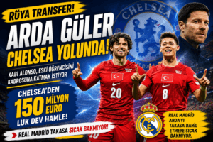 Arda Güler İçin Rekor Transfer İddiası! Chelsea’den 150 Milyon Euroluk Dev Hamle