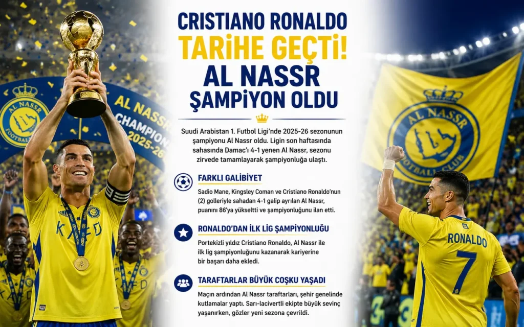 Cristiano Ronaldo Tarihe Geçti