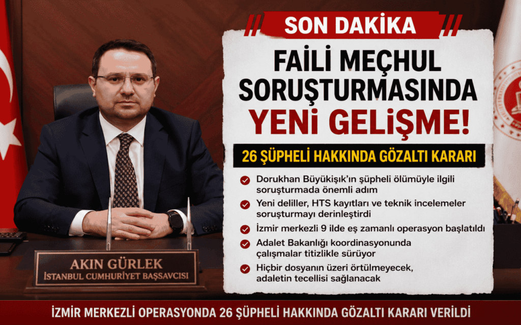 Faili Meçhul Soruşturmasında Yeni Gelişme: 26 Şüpheli Hakkında Gözaltı Kararı
