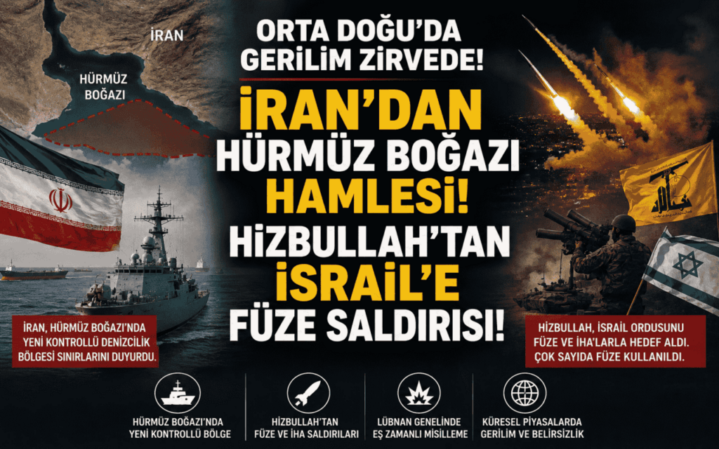 Hizbullah’tan İsrail’e Füze Saldırısı