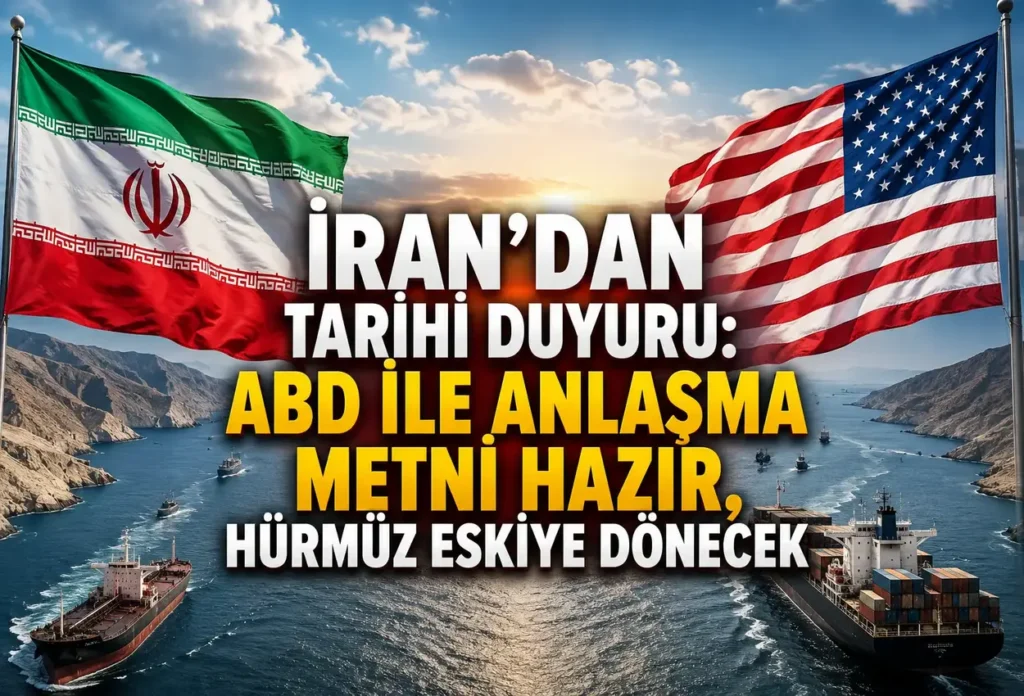 İran’dan Tarihi Hürmüz Hamlesi! ABD ile Anlaşma Taslağı Hazırlandı