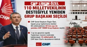 Özgür Özel Yeniden CHP TBMM Grup Başkanı Seçildi