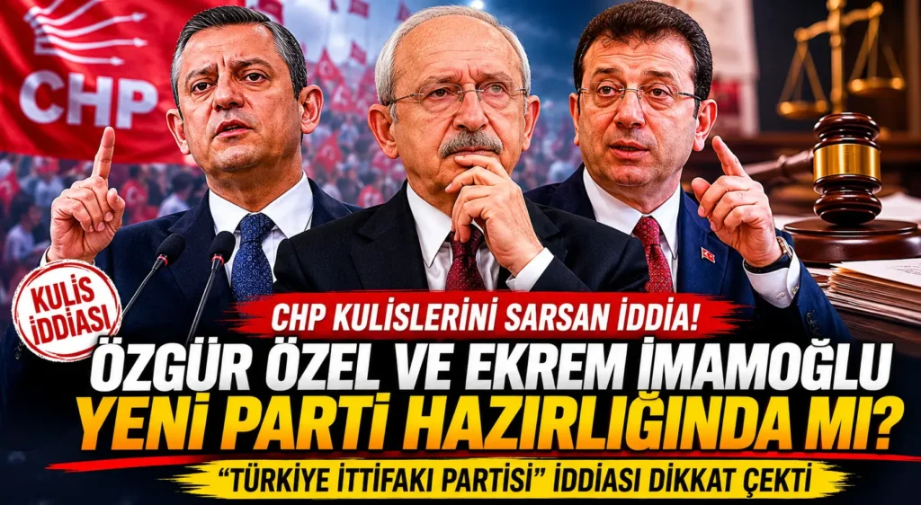 Özgür Özel ve Ekrem İmamoğlu Yeni Parti Hazırlığında mı?