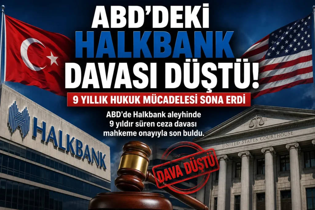 ABD’deki Halkbank Davası Resmen Sona Erdi! 9 Yıllık Hukuk Süreci Kapatıldı