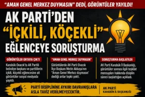 AK Parti’de Görüntü Krizi! Ovacık’taki Eğlence Sonrası Disiplin Süreci Başlatıldı