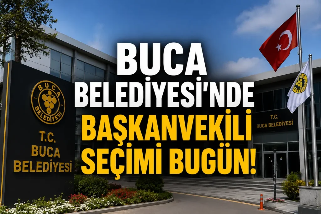 Buca Belediyesi’nde Başkanvekili Seçimi Bugün Yapılıyor
