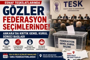 Esnaf Teşkilatlarında Gözler Federasyon Seçimlerinde! Ankara’da Kritik Genel Kurul Süreci Başladı