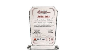 Konya AKOM’a Uluslararası Kongreden Jüri Özel Ödülü
