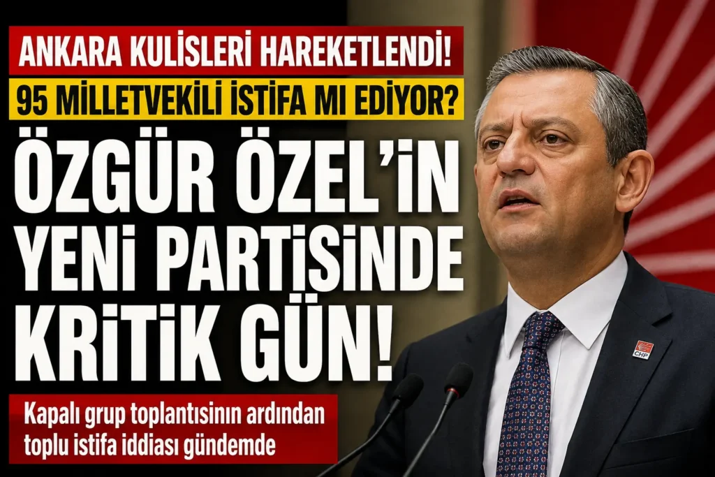 CHP’de toplu istifa iddiası! Gözler kapalı grup toplantısına çevrildi