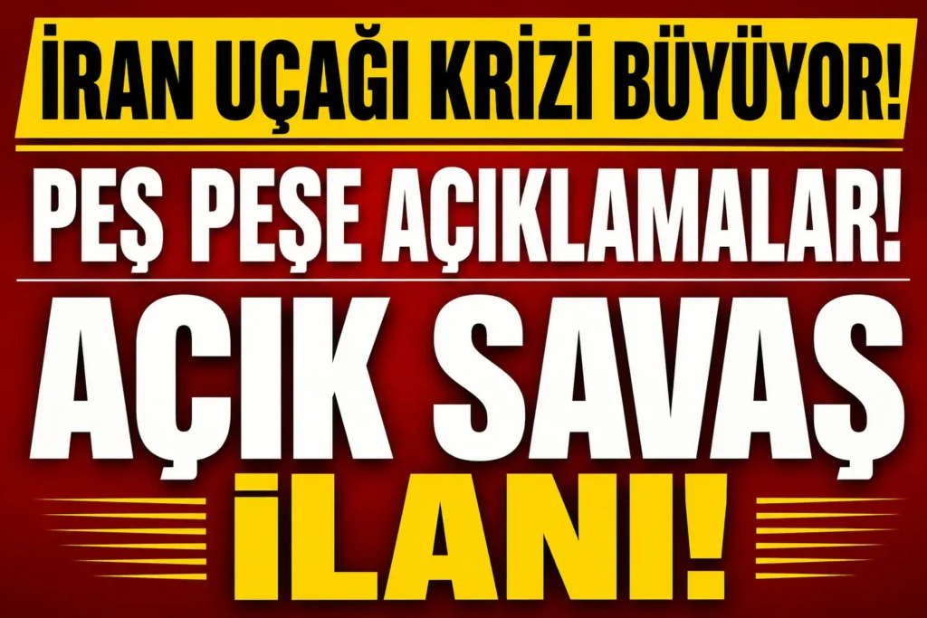 İran uçağı krizi büyüyor: Yemen’de dört yıllık ateşkes çöküşün eşiğinde