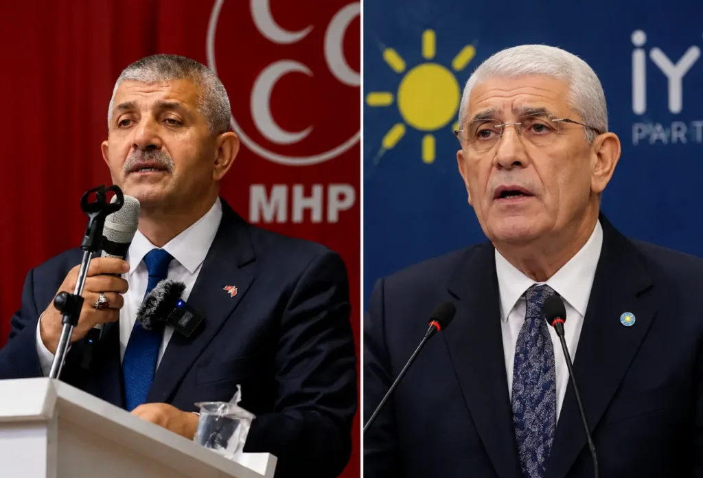 MHP’den İYİ Parti’ye sert eleştiri! Veysel Şahin’den Dervişoğlu’na dikkat çeken sözler