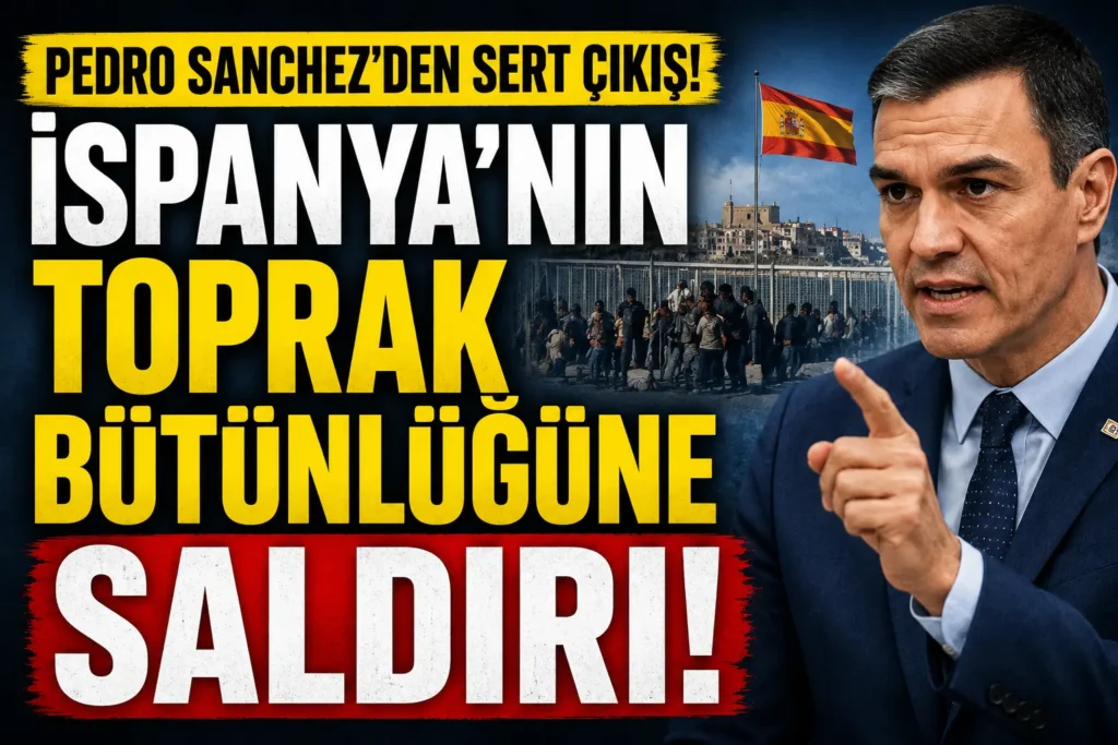 Pedro Sanchez’den Sert Çıkış: Bu İspanya’nın Toprak Bütünlüğüne Yönelik Bir Saldırıdır