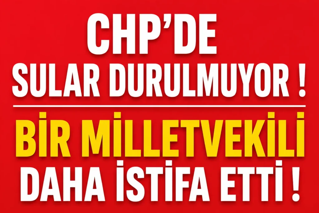 SON DAKİKA: CHP Ankara Milletvekili Adnan Beker Partisinden İstifa Etti