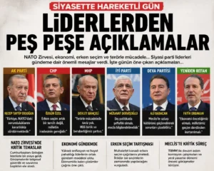 Siyasette günün özeti: Erdoğan Özel Bahçeli Babacan Dervişoğlu ve Erbakan’dan peş peşe açıklamalar