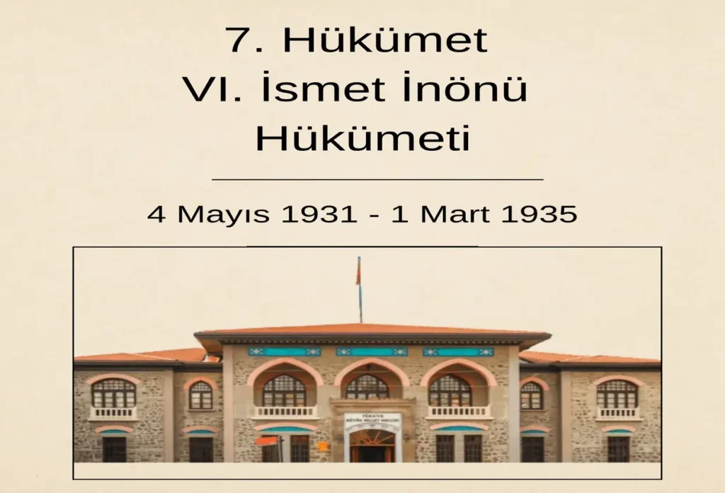 7. Hükümet VI. İsmet İnönü Hükümeti