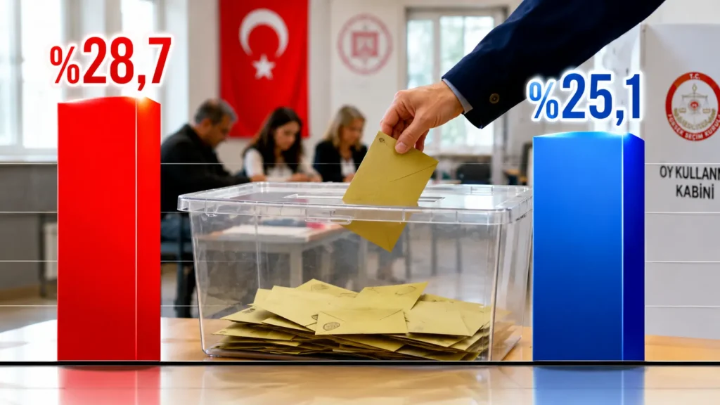 Ağustos ayının son seçim anketi açıklandı: AK Parti ile Yeni Parti arasındaki fark dikkat çekti