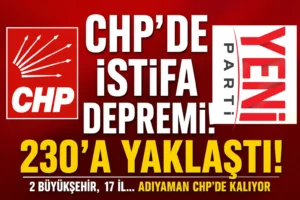 CHP’de Belediye Krizi Derinleşiyor : İstifa Eden Başkan Sayısının 230’a Yaklaştı