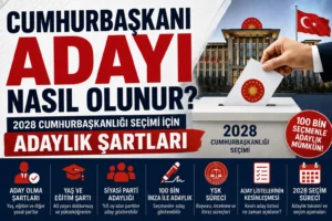 Cumhurbaşkanı Adayı Nasıl Olunur? 2028 Cumhurbaşkanlığı Seçimi İçin Adaylık Şartları