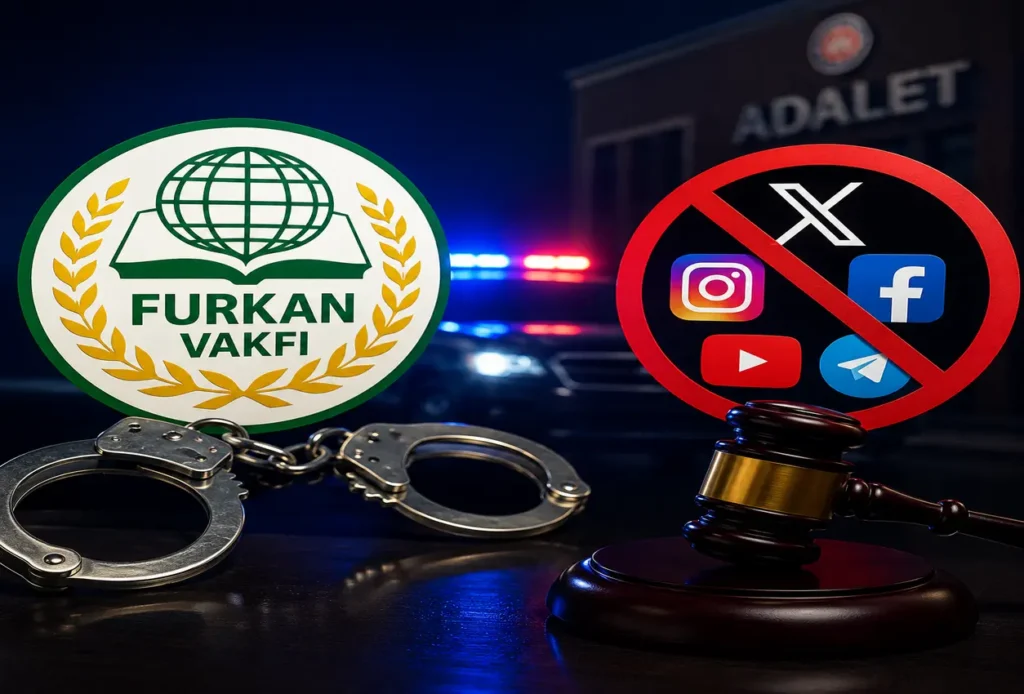 Furkan Vakfı’na 6 İlde Operasyon: Alparslan Kuytul Gözaltında Yüzlerce Hesaba Erişim Engeli