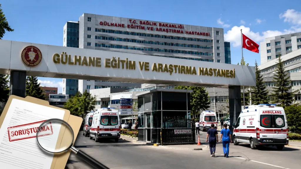 Gülhane Hastanesi’ndeki görüntüler gündem oldu: Bakanlık soruşturma başlattı