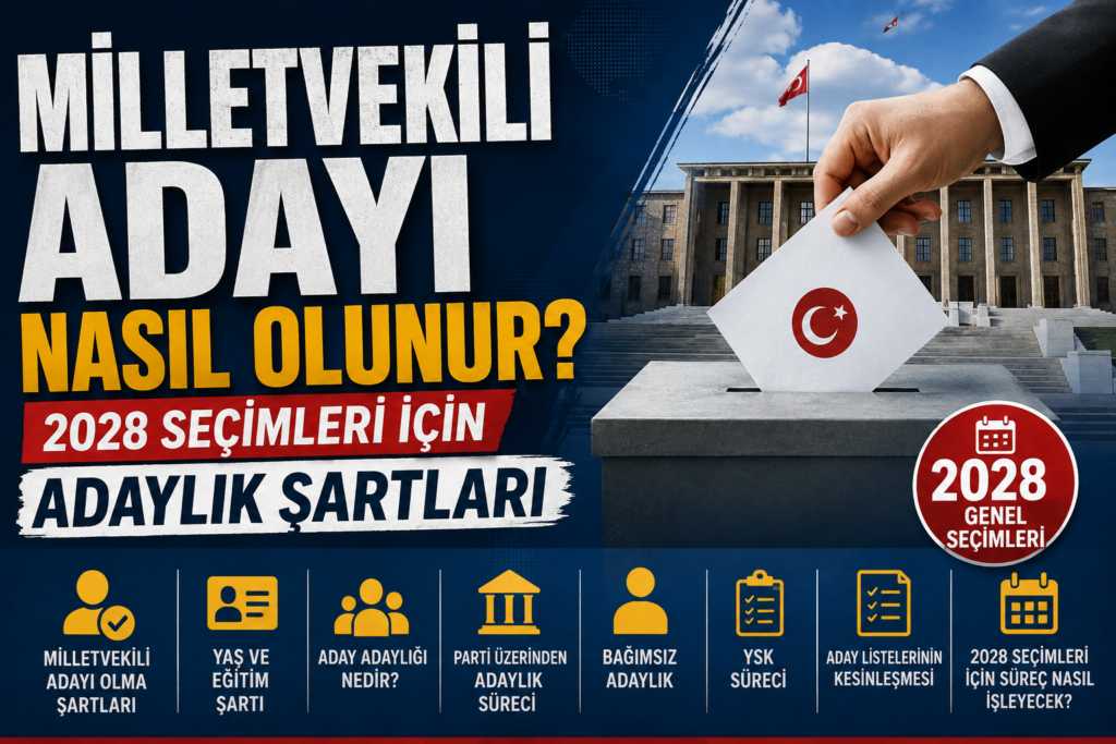 Milletvekili Adayı Nasıl Olunur? 2028 Adaylık Şartları