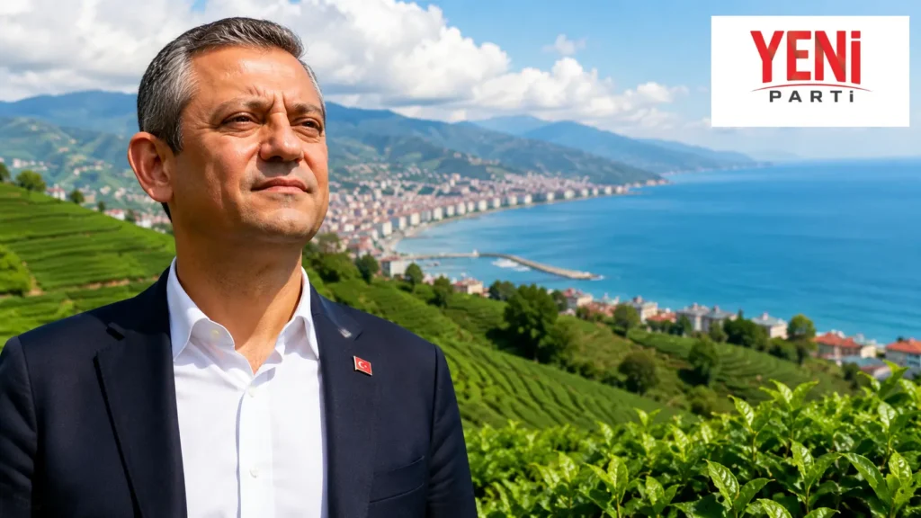 Özgür Özel bugün Rize’de: YENİ Parti’nin Karadeniz turunda ikinci durak