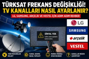 Türksat 3A Yayınları Taşındı! Yeni Çanak Anten Gerekiyor mu? İşte Yapılması Gerekenler