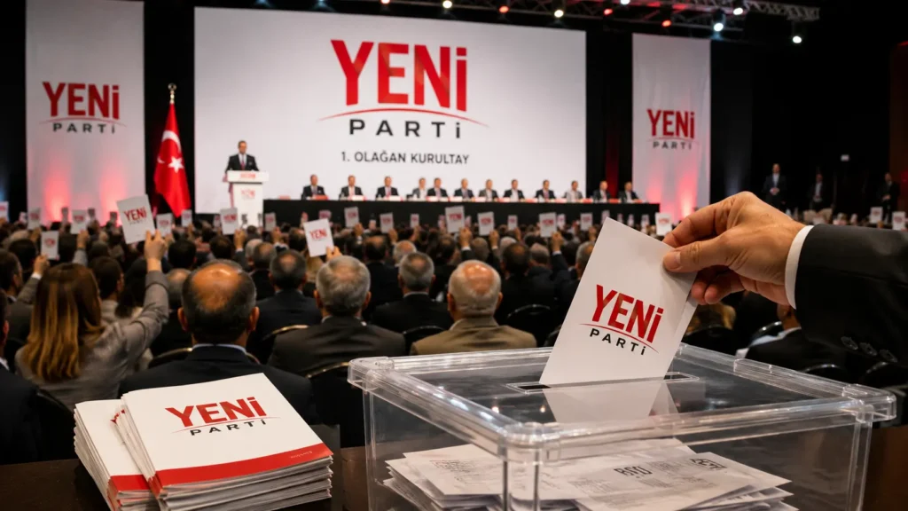 YENİ Parti’de kritik tarih 26 Ağustos: Bu tarihe kadar üye olanlar sandığa gidecek