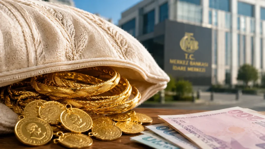 Yastık altı altını olanlar dikkat! Merkez Bankası 4 yıllık düzenlemeyi kaldırdı