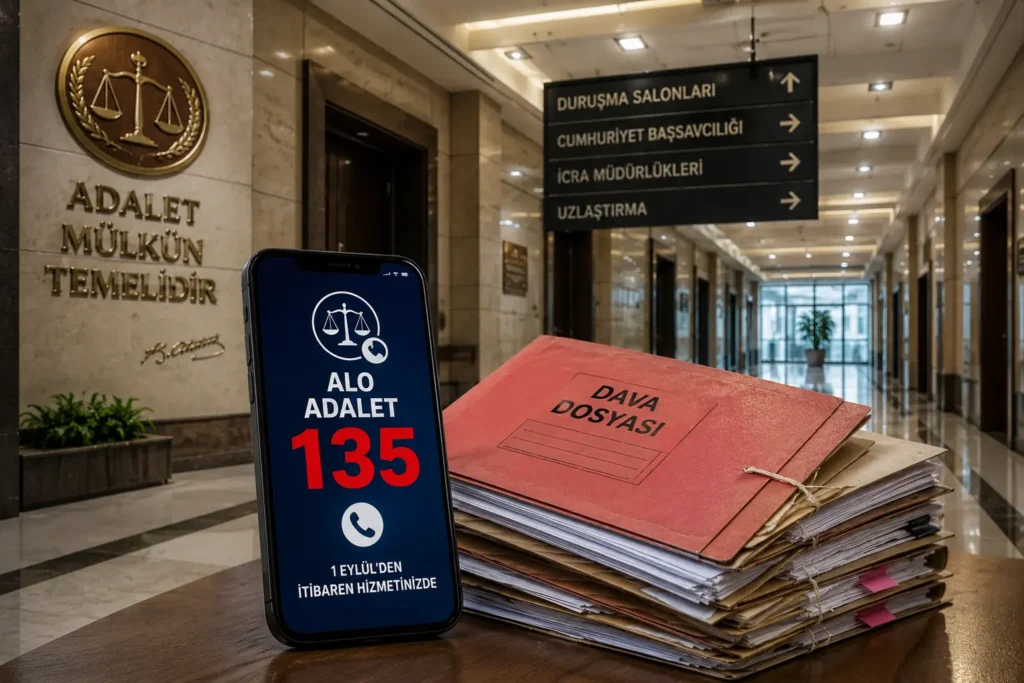Yıllardır Sonuçlanmayan Dosyalar İçin Yeni Dönem: Alo Adalet 135 Başlıyor
