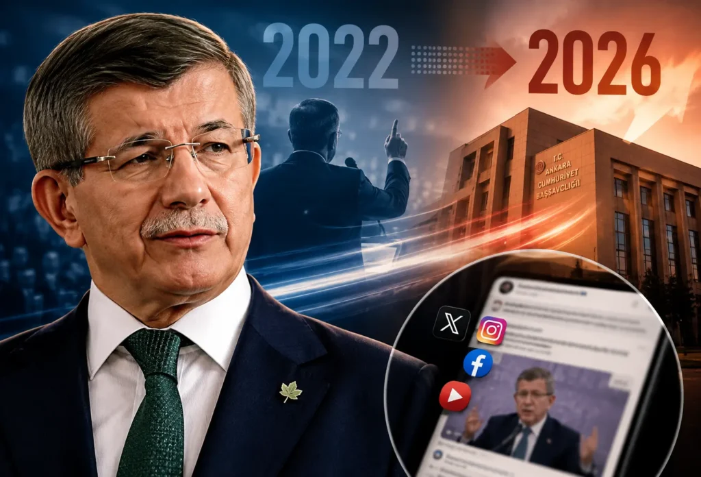 2022’de Söyledi 2026’da Soruşturma Açıldı: Ahmet Davutoğlu Hakkında Savcılık Harekete Geçti