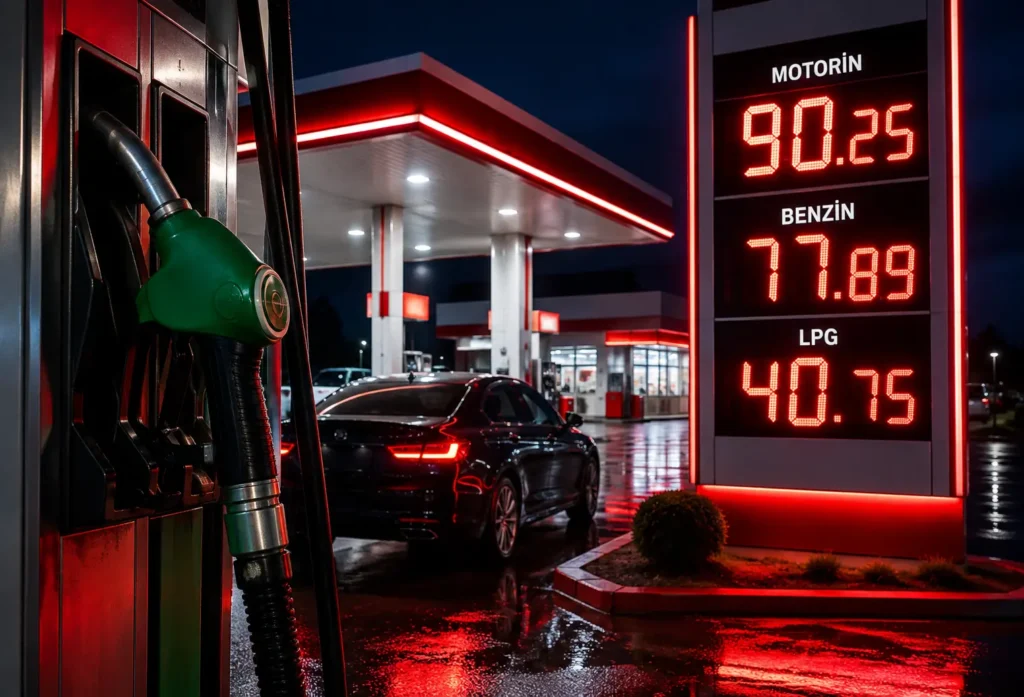 Akaryakıtta Tabela Bir Gecede Değişiyor: Motorinde 100 TL Sınırına Yaklaşıldı