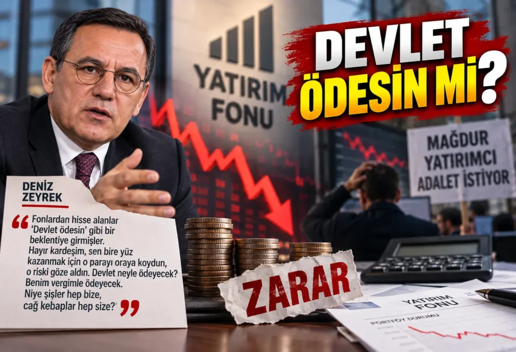 Fon Mağdurlarının Zararını Devlet mi Ödeyecek? Deniz Zeyrek’ten Vergi Çıkışı
