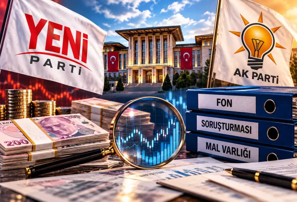 Fon soruşturmasında gözler Ankara’da: Erdoğan’dan güven mesajı Yeni Parti’den kriz masası