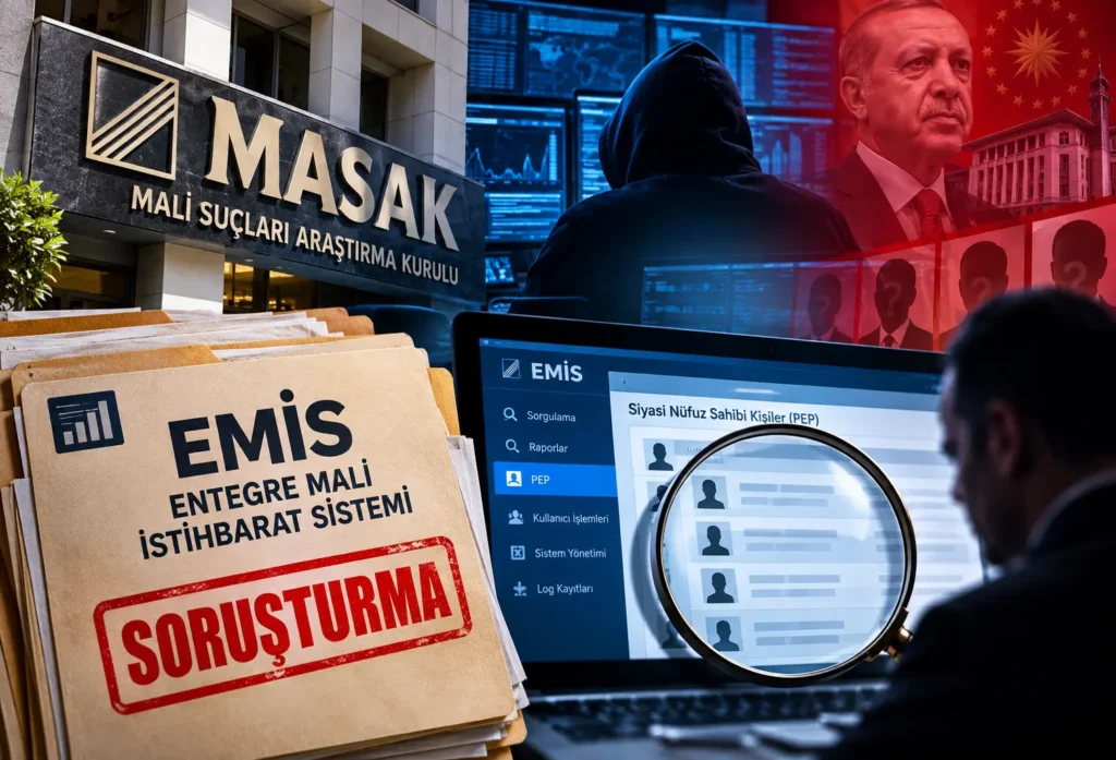MASAK’ın Mali İstihbarat Sistemine Casusluk Soruşturması: 22 Şüpheli Hakkında İşlem