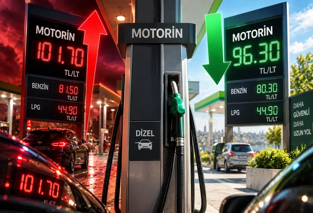 Motorinde 100 TL Dönemi Kısa Sürdü: Büyük İndirim Gece Yarısı Pompaya Yansıdı