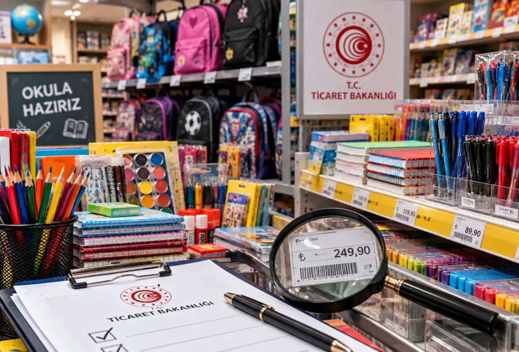 Okul Alışverişine Sıkı Denetim: Kırtasiyelere 182.6 Milyon TL Yaptırım