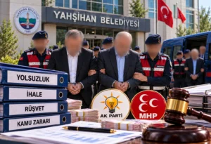 Yahşihan Belediyesi soruşturmasında 15 tutuklama: İki eski başkan da cezaevine gönderildi