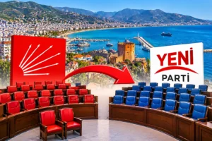 Alanya’da siyasi dengeleri değiştiren geçiş: CHP’den 22 meclis üyesi YENİ Parti’ye geçti