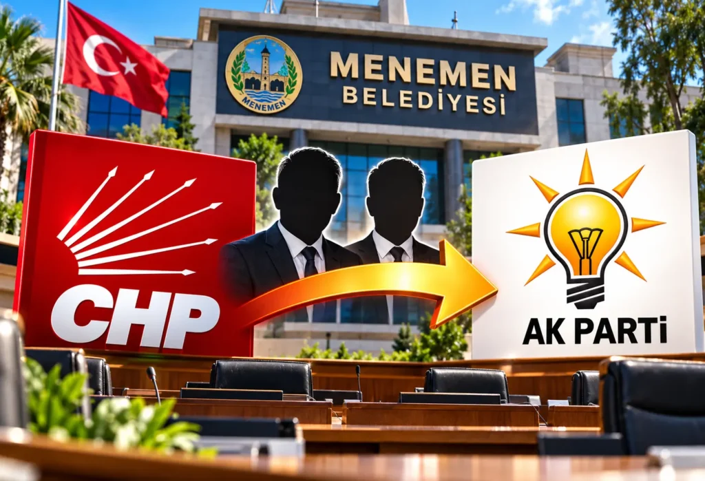 Menemen’de CHP’den AK Parti’ye iki geçiş: Belediye Meclisi’nde dengeler değişti