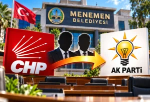 Menemen’de CHP’den AK Parti’ye iki geçiş: Belediye Meclisi’nde dengeler değişti