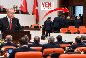 TBMM açılışında dikkat çeken protesto: Erdoğan kürsüye çıktı Yeni Parti salonu terk etti